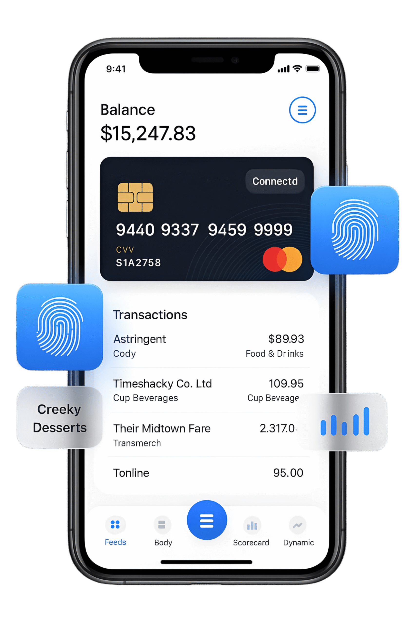 Fintech Mobile App UI UX
